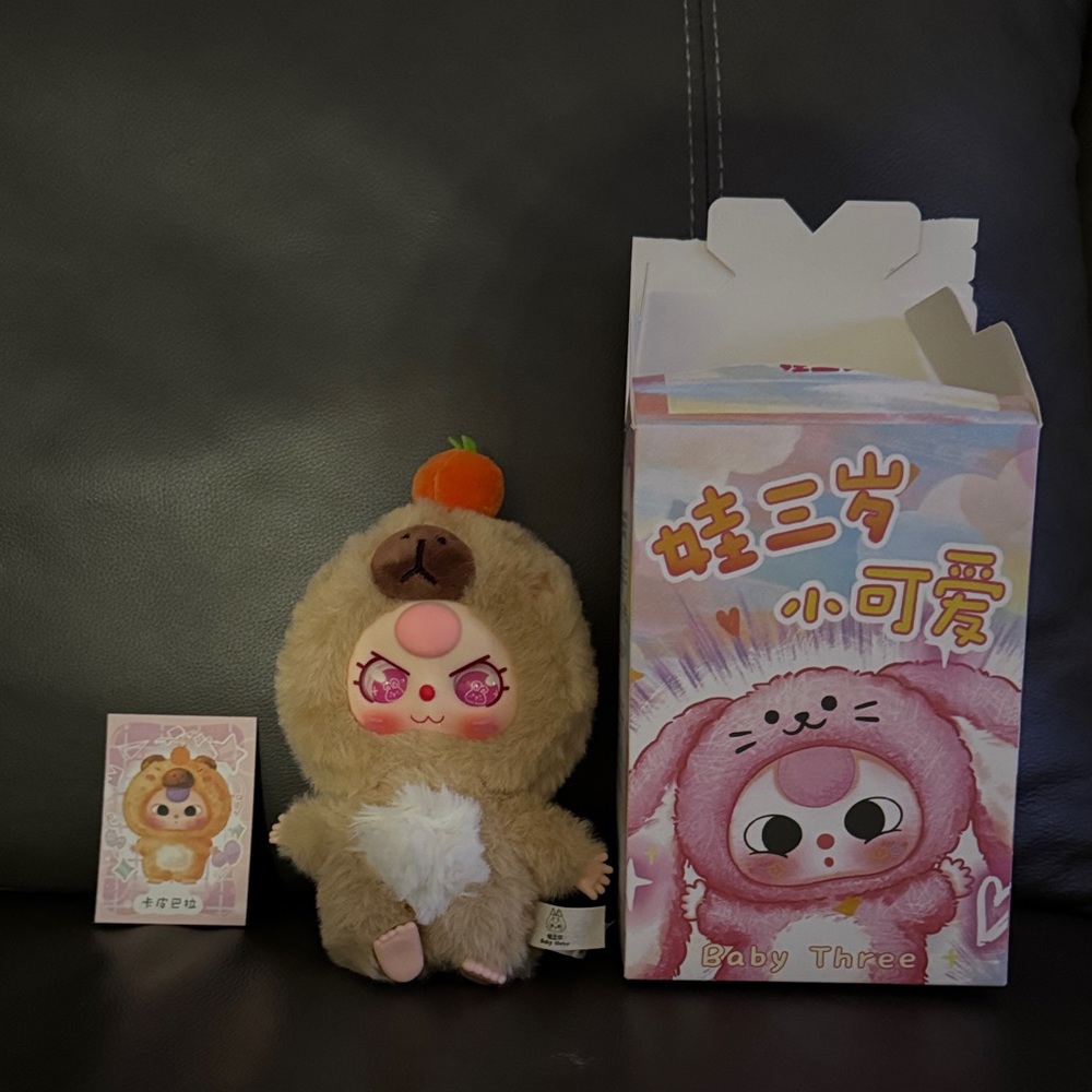 Baby Three De Lovely confirmed ✨confirmed Capybara ✨rare special 👀 - Picture 2 of 3